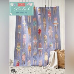 Tilda “Swim Team” quilt kit